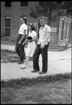 Students Walking to Class by Fred A. Blocker