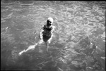 Woman Swimming by Fred A. Blocker