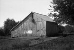 Small Wooden Barn by Fred A. Blocker