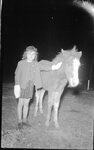 Girl with Foal by Fred A. Blocker