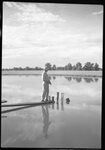 Man Fishing by Fred A. Blocker