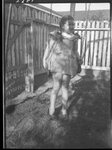 Girl on Swing by Fred A. Blocker