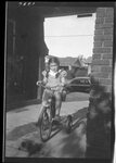 Girl on Tricycle by Fred A. Blocker
