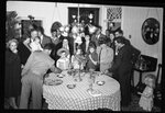 People Eating Party Food by Fred A. Blocker