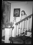 Girl on Staircase by Fred A. Blocker