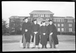 Students in Graduation Regalia by Fred A. Blocker