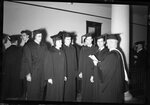 Students at Graduation by Fred A. Blocker