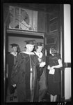 Professors at Graduation by Fred A. Blocker