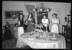 Women in Dining Room by Fred A. Blocker