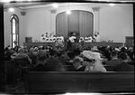 Choir Singing in Church by Fred A. Blocker