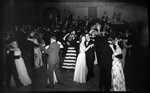Dancefloor of Party in Perry Hall Cafeteria with Band in Background by Fred A. Blocker