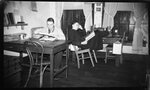 Students Studying in Dorm Room by Fred A. Blocker