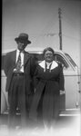 Couple in front of Car by Fred A. Blocker