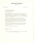 Letter, from Thomas L. Stennis II to Dean Wallace (D. W.) Colvard, March 2, 1963