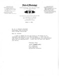 Letter, A. P. Fatherree to Dean Wallace (D. W.) Colvard, March 7, 1963