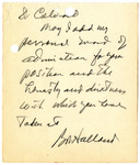Letter Approving of Colvard's decision to send the Basketball team to the NCAA Tournament. by Robert B. Holland