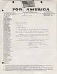 Letter, Tom Gibson, to Mississippi State University President Dean W. Colvard, March 12, 1963 by Tom Gibson