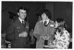 Lieutenant Colonel John Dick Edwards, Jon Milford, and Cathy Downer