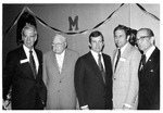 Rep. G.V. Sonny Montgomery, Senator James Eastland, Coach Bob Tyler, Rep. David Bowen, and Senator John C. Stennis