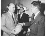 Thomas W. Moore and President John F. Kennedy