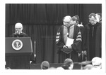 1989 Commencement, Donald Zacharias, George Bush