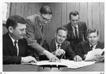 Project CARE members J. Edwin Clark, Larry R. Johnson, B. J. Shell, Donald W. Boatright, and Jimmy L. Dodd