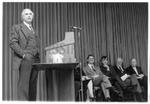 Hodding Carter Symposium, Wilson F. (Bill) Minor, Betty Carter, James D. McComas, Hodding Carter III, Hugh Patterson, John Popham