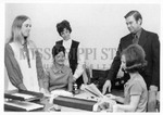 Dora Pugh, Nell Houston, Carolyn Brooks, Horace Adams, Ellen Turnipseed, Personnel Department