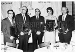 Lewis R. Brown, C. I. Smith, William L. Giles, Mrs. Denzel Ferguson, Norman C. Merwine, Faculty Awards