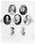 Faculty, L. L. Patterson, D. Scortes, F. J. Weddell, H. W. Nelson, T. J. Brooks, H. B. Brown, C. F. Briscoe