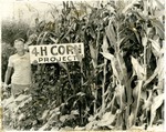 4-H Club member Corn Project