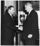 Lyndon B. Johnson and Janos Radvanyi