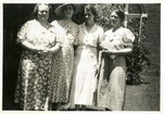 Mrs. C.E. Powell, Mrs. J.D. Davis, Mrs. J.B. Bruce, and Mrs. R.W. Hall
