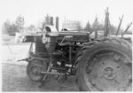 John Deere Tractor with Attachment