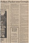 Newspaper Article, Felker, Packer Stun Georgia, September 24, 1974