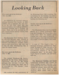 Newspaper Feature, Looking Back, November 19, 1974