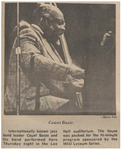 Newspaper Photograph, Count Basie, November 22, 1974