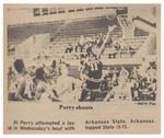 Newspaper Photograph, Perry Shoots, December 6, 1974 by Barry Fox