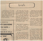 Newspaper Announcements, Briefs, April 6, 1973