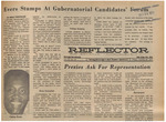 Newspaper Article, Evers Stumps at Gubernatorial Candidates' Forum, October 29, 1971