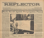 Newspaper Article, Blacks Revolt Against Desegregation Plans, December 16, 1969 by Mary Stowers Abbott and Mary Stowers Abbott