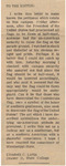 Newspaper Letter to the Editor, From Elizabeth C. Loftin, April 19, 1968
