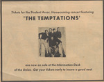 Newspaper advertisement, The Temptations, October 7, 1969 by The Reflector