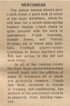 Newspaper article, Newcomers, January 30, 1970 by The Reflector