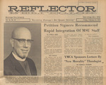 Newspaper article, Petition Signers Recommend Rapid Integration Of MSU Staffe, February 13, 1970 by Lowell Hine