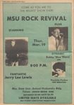 Newspaper advertisement, MSU ROCK Revival, March 17, 1970 by The Reflector