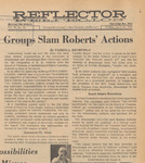 Newspaper article, Group Slams Roberts' Actions, April 24, 1970
