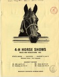 4-H Horse Shows Rules and Regulations