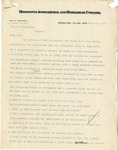 W. J. Jennings Letter