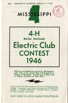 1946 Electric Club Contest Program